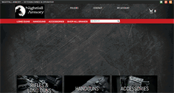 Desktop Screenshot of nightfallarmory.com